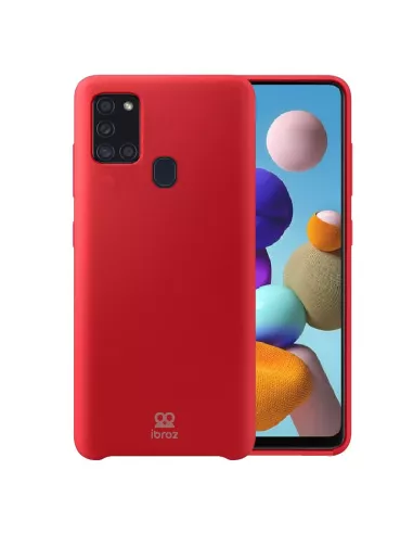 Galaxy A21s Coque Liquid Silicone Soft Touch | Ibroz