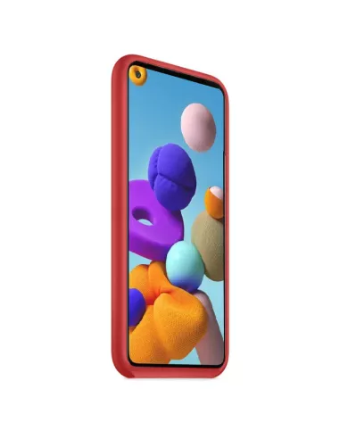 Galaxy A21s Coque Liquid Silicone Soft Touch | Ibroz