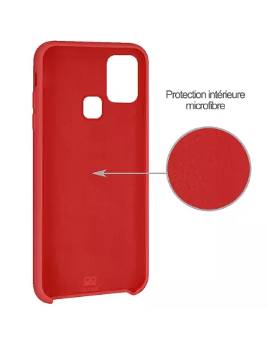 Galaxy A21s Coque Liquid Silicone Soft Touch | Ibroz