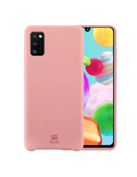 Galaxy A41 Coque Liquid Silicone Soft Touch | Ibroz
