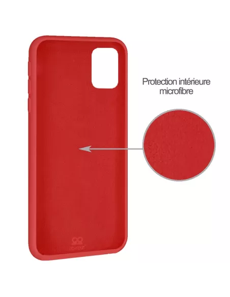 Galaxy A41 Coque Liquid Silicone Soft Touch | Ibroz