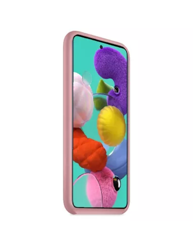 Galaxy A51 Coque Liquid Silicone Soft Touch | Ibroz