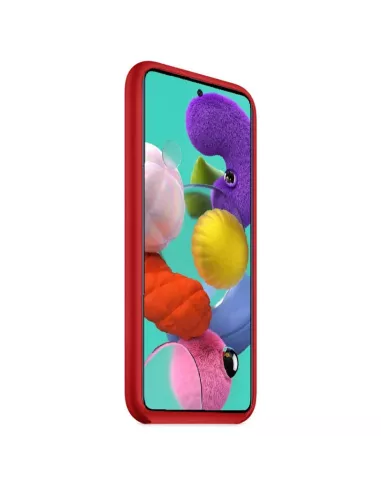 Galaxy A51 Coque Liquid Silicone Soft Touch | Ibroz