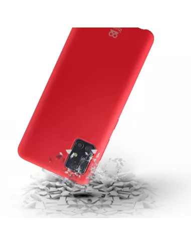 Galaxy A51 Coque Liquid Silicone Soft Touch | Ibroz