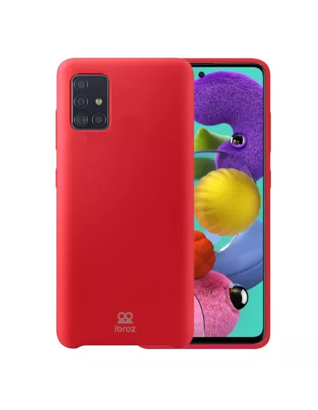 Galaxy A71 Coque Liquid Silicone Soft Touch | Ibroz