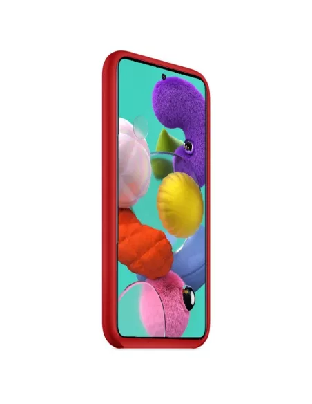 Galaxy A71 Coque Liquid Silicone Soft Touch | Ibroz