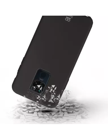 Xiaomi Redmi Note 9 Coque Liquid Silicone Soft Touch - Noir | Ibroz