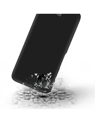Huawei P40 Lite Coque Liquid Silicone Soft Touch - Noir | Ibroz