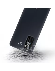 Huawei P40 Coque Liquid Silicone Soft Touch - Black | Ibroz 2