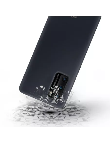 Huawei P40 Coque Liquid Silicone Soft Touch - Noir | Ibroz