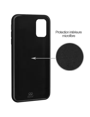 Huawei P40 Coque Liquid Silicone Soft Touch - Noir | Ibroz