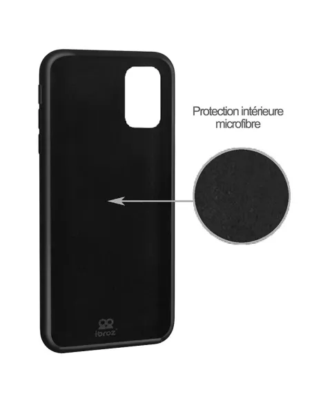 Huawei P40 Coque Liquid Silicone Soft Touch - Noir | Ibroz