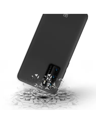 Huawei P40 Pro Coque Liquid Silicone Soft Touch - Noir | Ibroz