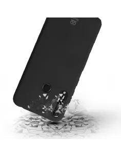 Huawei Y6P (2020) Coque Liquid Silicone Soft Touch - Noir | Ibroz 2