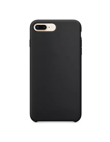 iPhone 7/8 Plus Liquid Silicone Soft Touch Case - Black | Ibroz