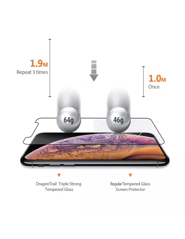 iPhone 7 Plus et 8 Plus - Protection écran intégrale iGuard Diamond...