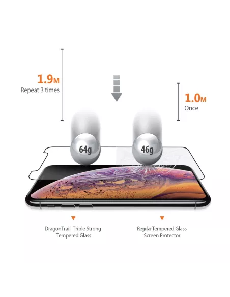 iPhone 7 Plus et iPhone 8 Plus - Protection écran intégrale iGuard ...