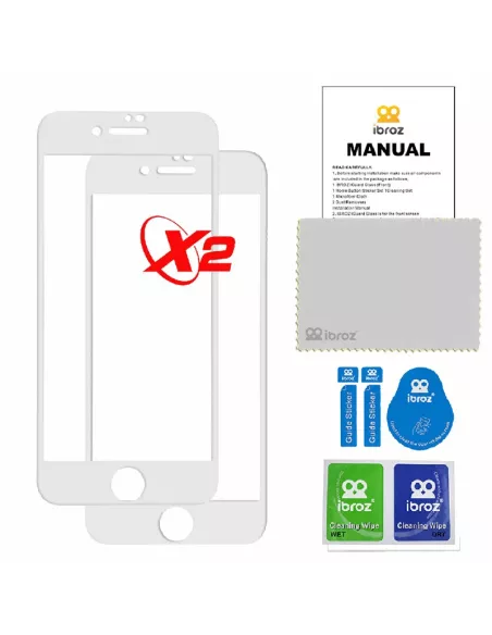 iPhone 7 Plus et iPhone 8 Plus - Protection écran intégrale iGuard ...