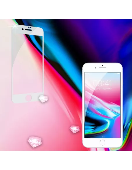 iPhone 7 Plus et iPhone 8 Plus - Protection écran intégrale iGuard ...