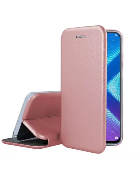 Honor 8X Etui cuir folio CLAM | Ibroz