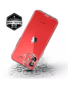 iPhone 12 Coque Space Antichoc Transparente + Verre Trempé 9H | Ibroz 2