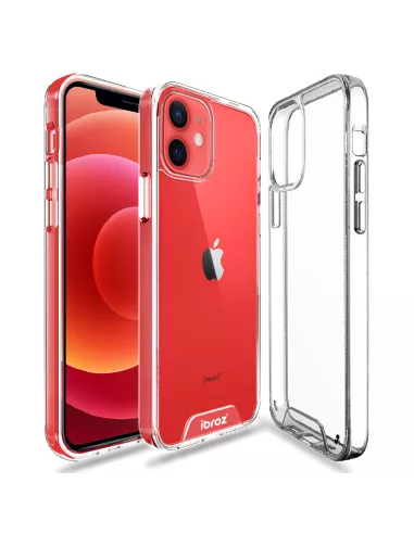 iPhone 12 Coque Space Antichoc Transparente + Verre Trempé 9H | Ibroz