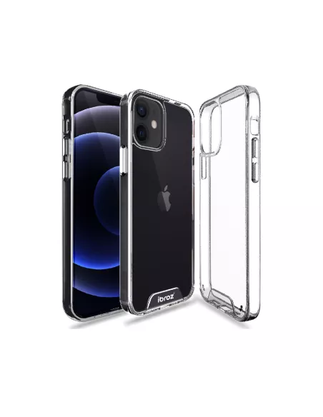 iPhone 12 Mini Coque Space Antichoc Transparente + Verre Trempé 9H ...