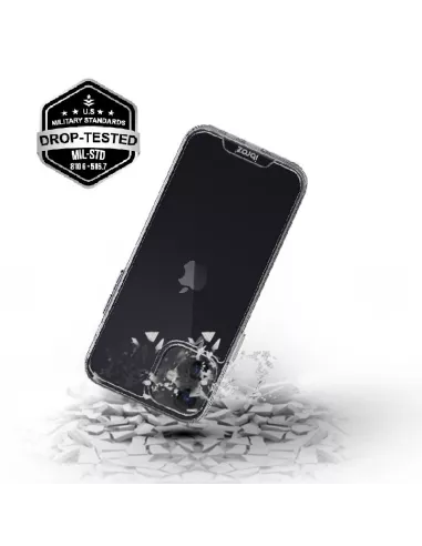 iPhone 12 Mini Case Space Antichoc Transparente + Verre Trempé 9H ...