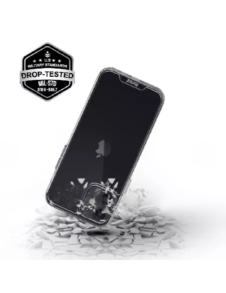 iPhone 12 Mini Coque Space Antichoc Transparente + Verre Trempé 9H ...