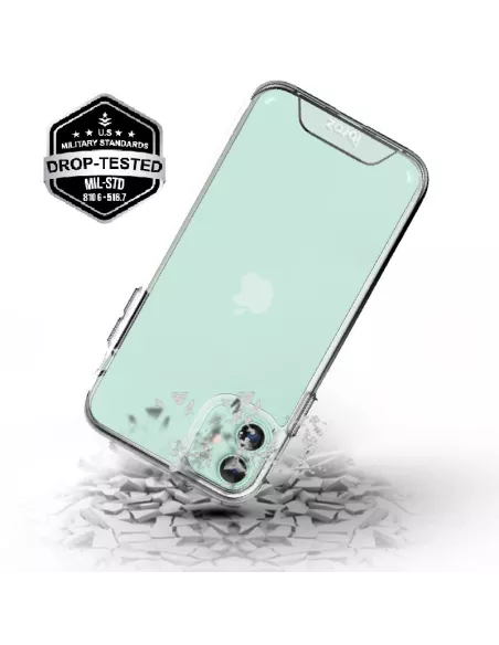 iPhone 11 Coque Space Antichoc Transparente + Verre Trempé 9H | Ibroz