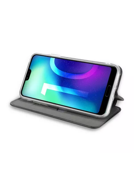 Honor 10/10 Phantom Etui folio cuir CLAM | Ibroz