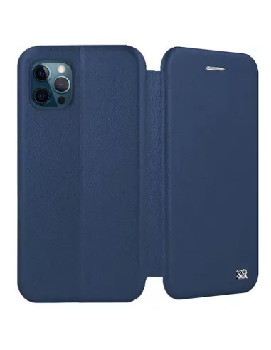 iPhone 12 /12 Pro (6.1") Etui Cuir Folio Clam | Ibroz