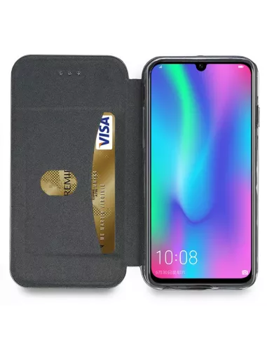 Honor 10 Lite Etui folio cuir CLAM | Ibroz