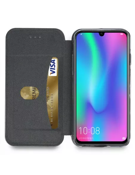 Honor 10 Lite Etui folio cuir CLAM | Ibroz