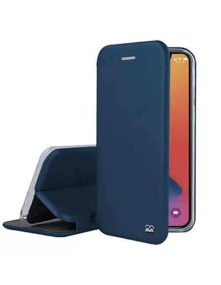 iPhone 12 (6.1") Etui Cuir Folio Clam | Ibroz