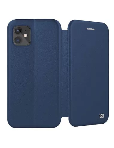 iPhone 12 (6.1") Etui Cuir Folio Clam | Ibroz