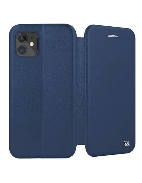 iPhone 12 (6.1") Etui Cuir Folio Clam | Ibroz