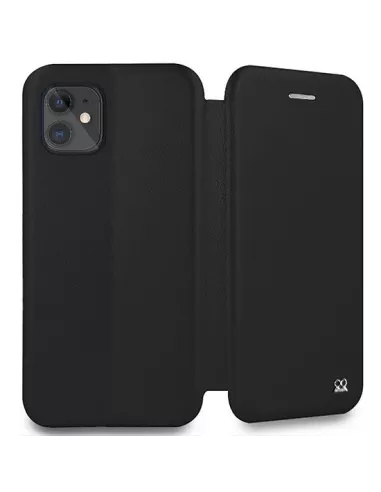 iPhone 12 (6.1") Etui Cuir Folio Clam | Ibroz