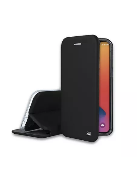 iPhone 12 Mini (5.4") Etui Cuir Folio Clam | Ibroz