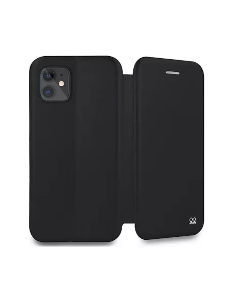 iPhone 12 Mini (5.4") Etui Cuir Folio Clam | Ibroz