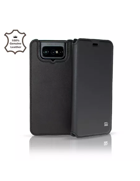Zenfone 7 / 7 Pro - Folio case in genuine full-grain leather | Ibroz