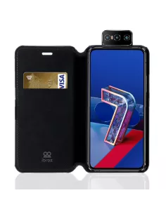Zenfone 7 / 7 Pro - Folio case in genuine full-grain leather | Ibroz 2