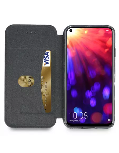 Honor View 20 (2019) Etui folio cuir Clam | Ibroz