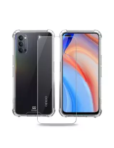 Oppo Reno 4 - Pack Shockproof Case + Screen Protector 9H | Ibroz