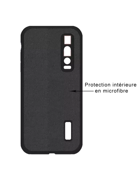 Oppo Find X2 Pro Liquid Silicone Soft Touch Case - Black | Ibroz
