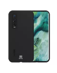 Oppo Find X2 Pro Coque Liquid Silicone Soft Touch - Noir | Ibroz