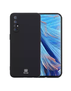 Oppo Find X2 Neo Liquid Silicone Soft Touch Case - Black | Ibroz