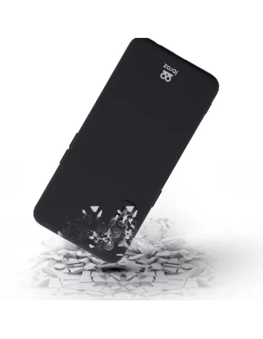 Oppo Find X2 Neo Coque Liquid Silicone Soft Touch - Noir | Ibroz