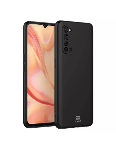 Oppo Find X2 Lite Coque Liquid Silicone Soft Touch - Noir | Ibroz