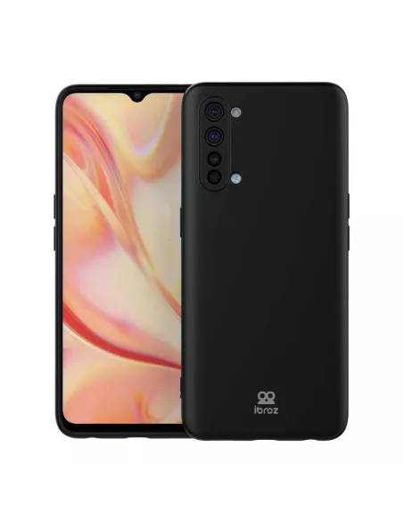 Oppo Find X2 Lite Liquid Silicone Soft Touch Case - Black | Ibroz